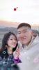 小鸟依人啊!新疆球员李炎哲和女友外出的旅行照~